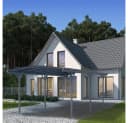 HOME DELUXE Carport FALO Aluminium Anthrazit mit UV-Schutz Bild 2