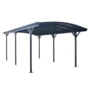HOME DELUXE Carport FALO Aluminium Anthrazit mit UV-Schutz Bild 3