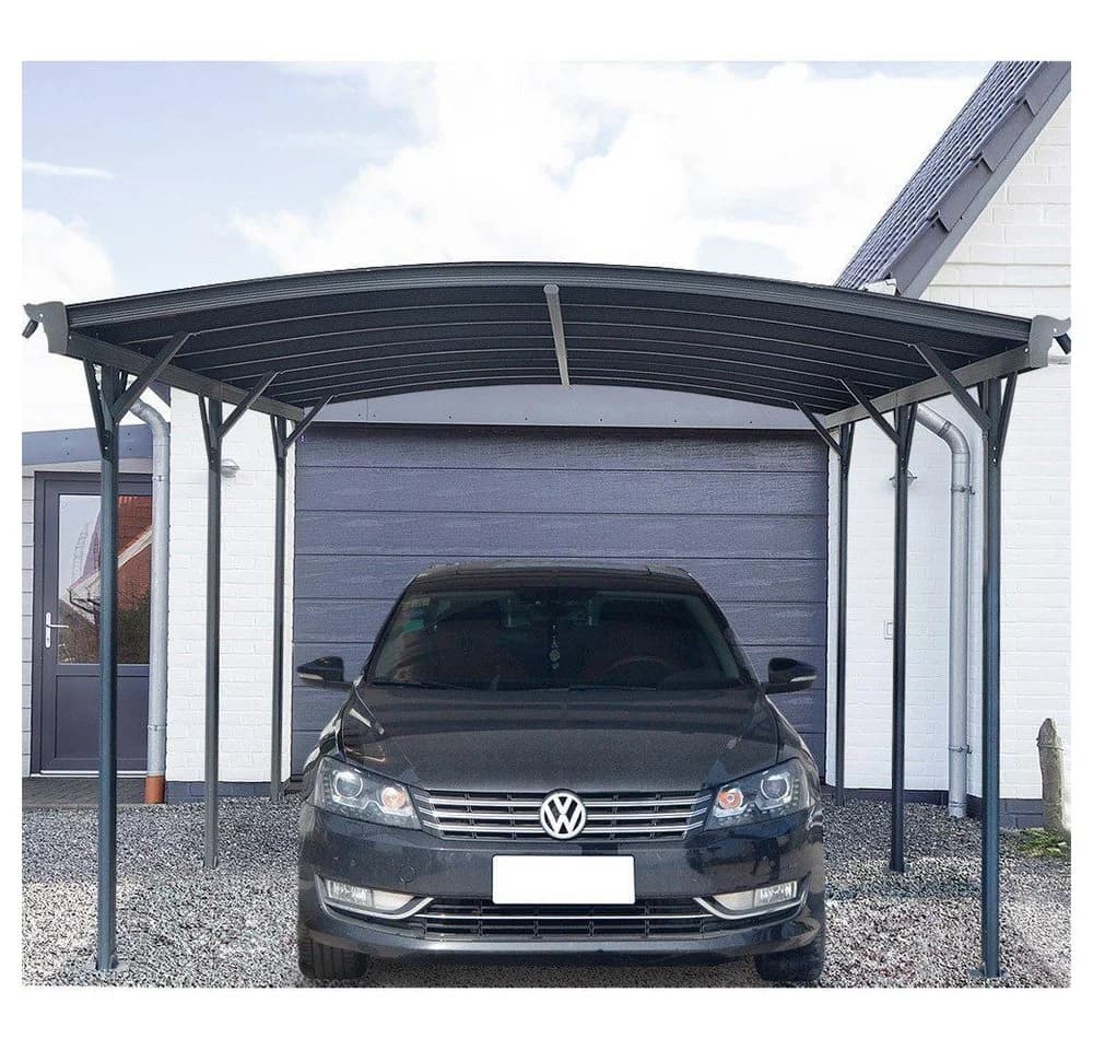 HOME DELUXE Carport FALO Aluminium Anthrazit mit UV-Schutz - Bild 4