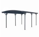 HOME DELUXE Carport FALO Aluminium Anthrazit mit UV-Schutz Bild 5