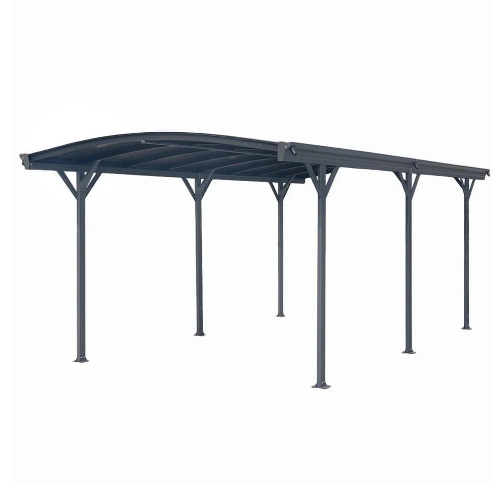 HOME DELUXE Carport FALO Aluminium Anthrazit mit UV-Schutz - Bild 5