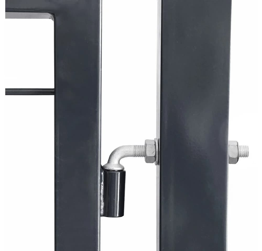 HOME DELUXE Gartentor Doppelstabmatten Anthrazit - Bild 5