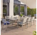 HOME DELUXE Gartentisch CASA Schnell Ausziehbar Aluminium Grau Bild 2
