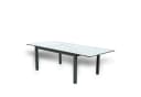 HOME DELUXE Gartentisch CASA Schnell Ausziehbar Aluminium Grau Bild 3