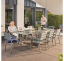 HOME DELUXE Gartentisch CASA Schnell Ausziehbar Aluminium Grau Bild 4