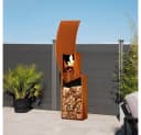 HOME DELUXE Gartenfeuer SWING - Wetterbeständiger Outdoor-Kamin Made in Germany Bild 2