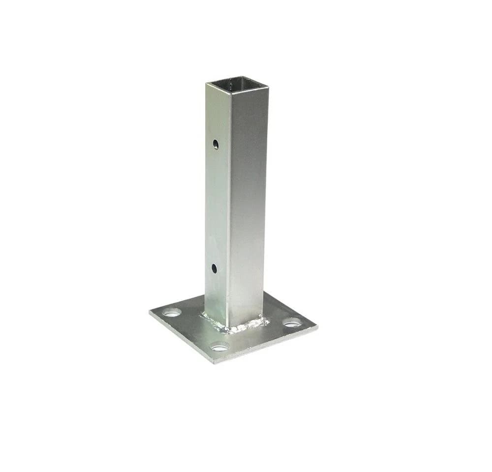 HOME DELUXE Aufschraubhülse CALMAR Edelstahl 3er Set für WPC Zaun - Bild 2