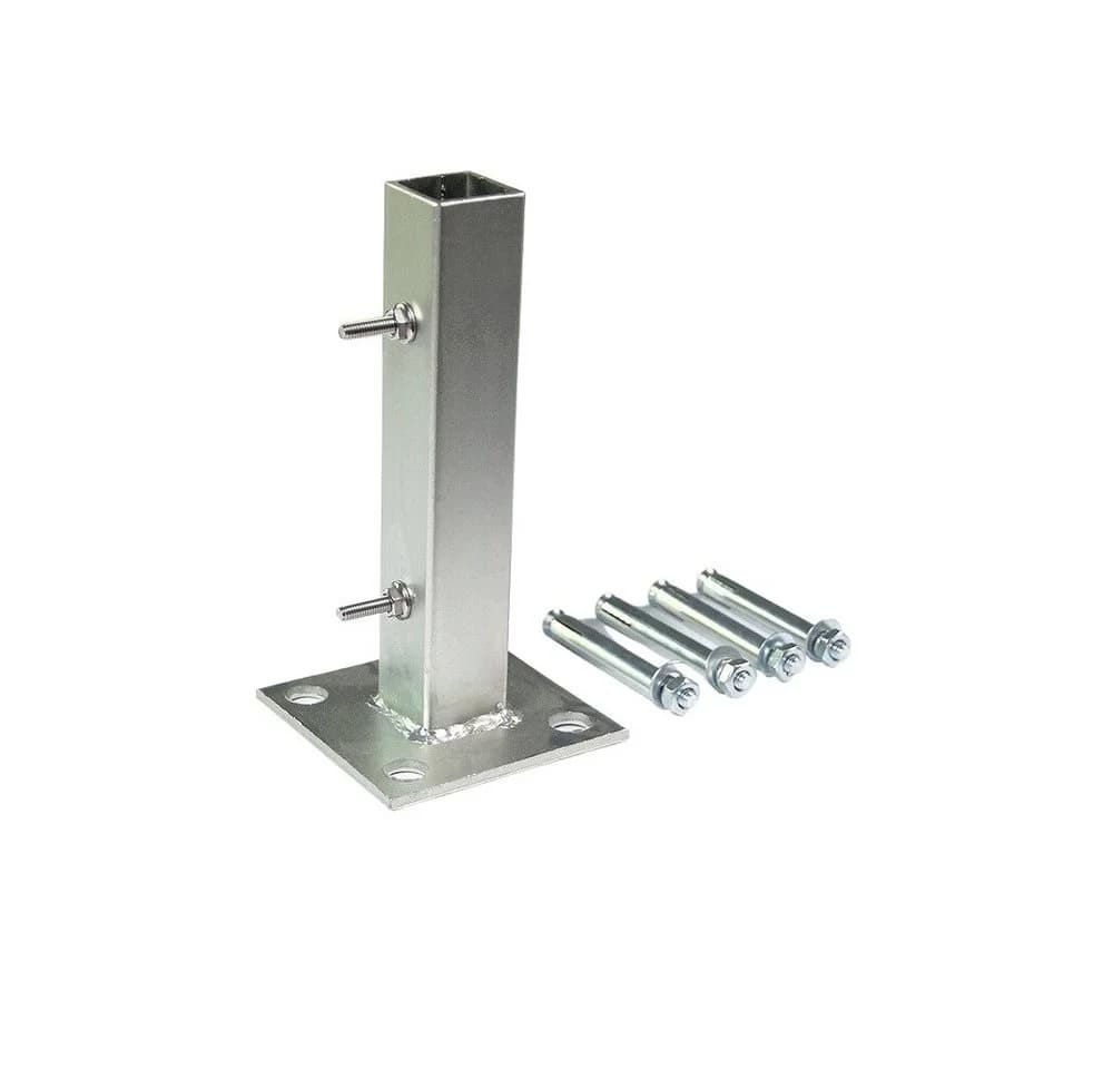 HOME DELUXE Aufschraubhülse CALMAR Edelstahl 3er Set für WPC Zaun - Bild 3