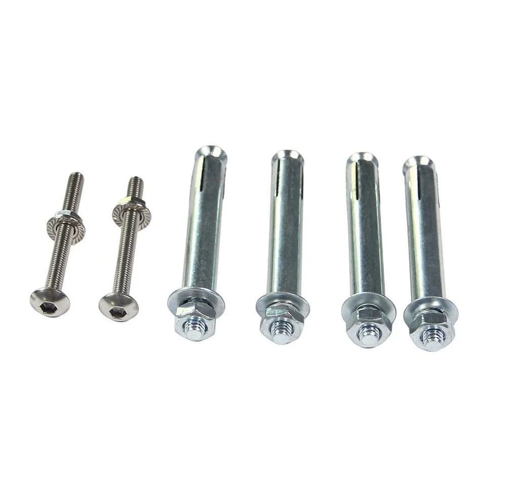 HOME DELUXE Aufschraubhülse CALMAR Edelstahl 3er Set für WPC Zaun - Bild 4