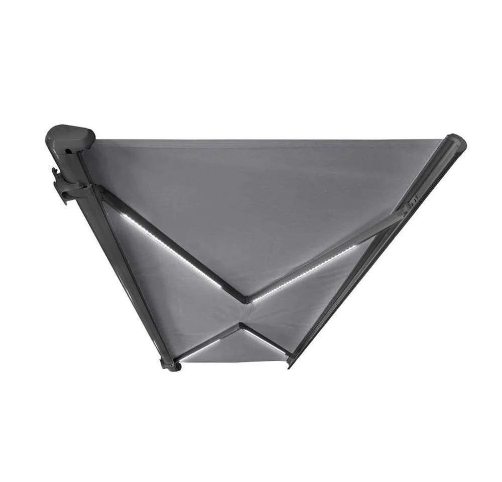 HOME DELUXE Markise ELOS LED Vollkassettenmarkise Anthrazit mit Sensor - Bild 3