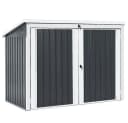 Home Deluxe Mülltonnenbox BASURA Metall für 2x 240L Bild 3
