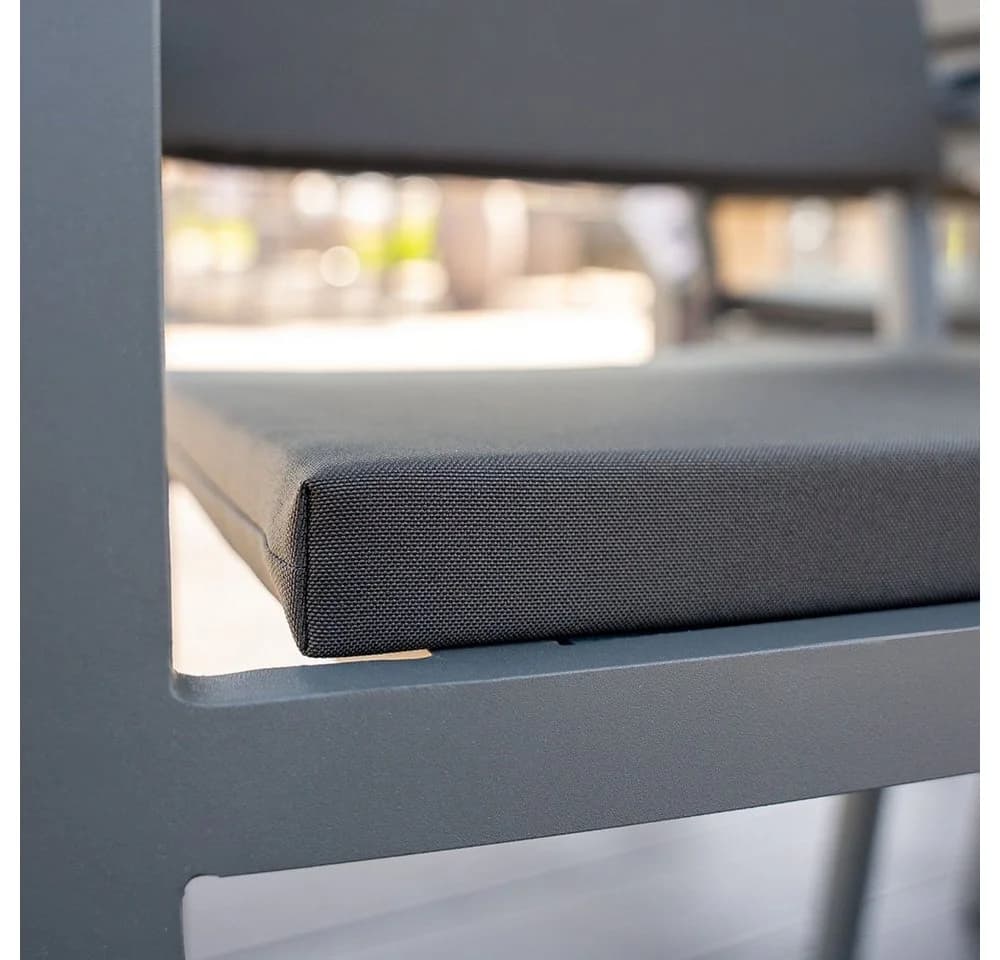 HOME DELUXE Auflagekissen MADERA Anthrazit UV-beständig - Bild 4