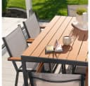 HOME DELUXE Gartentisch CANTOS SEDIA 7-tlg. Anthrazitgrau Aluminium Bild 4