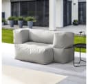 HOME DELUXE Sitzsack HEAVEN Outdoor Beige mit Umbaufunktion Bild 1