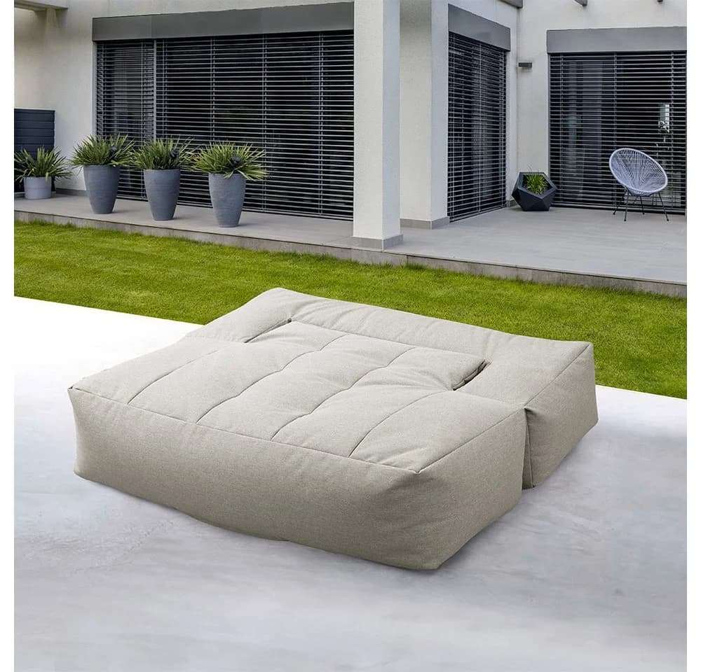 HOME DELUXE Sitzsack HEAVEN Outdoor Beige mit Umbaufunktion - Bild 3