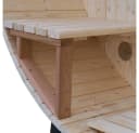 HOME DELUXE Fasssauna mit Holzofen für 4-6 Personen Bild 4