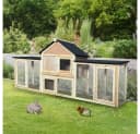 HOME DELUXE Kleintierstall CUNA Kaninchenstall Tannenholz Bild 1