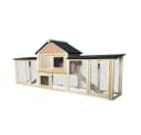HOME DELUXE Kleintierstall CUNA Kaninchenstall Tannenholz Bild 2