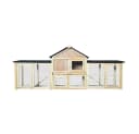 HOME DELUXE Kleintierstall CUNA Kaninchenstall Tannenholz Bild 3