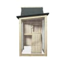 HOME DELUXE Kleintierstall CUNA Kaninchenstall Tannenholz Bild 4