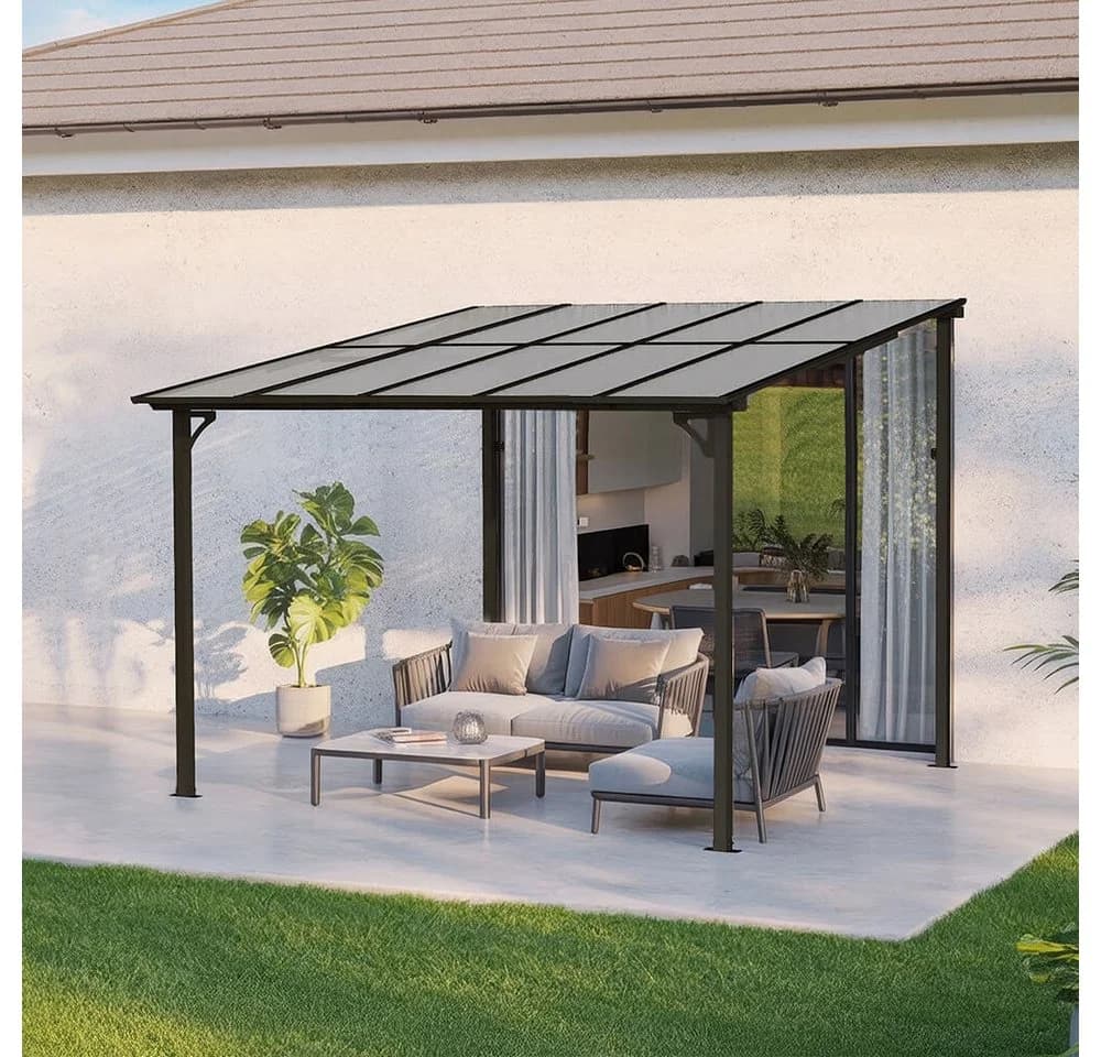 HOME DELUXE Terrassenüberdachung ECO Aluminium 300x300 cm - Bild 2