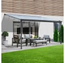 HOME DELUXE Terrassenüberdachung SOLIS Polycarbonat Aluminium Bild 1