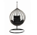 HOME DELUXE Hängesessel CIELO Polyrattan Outdoor Schwebeliege Bild 2