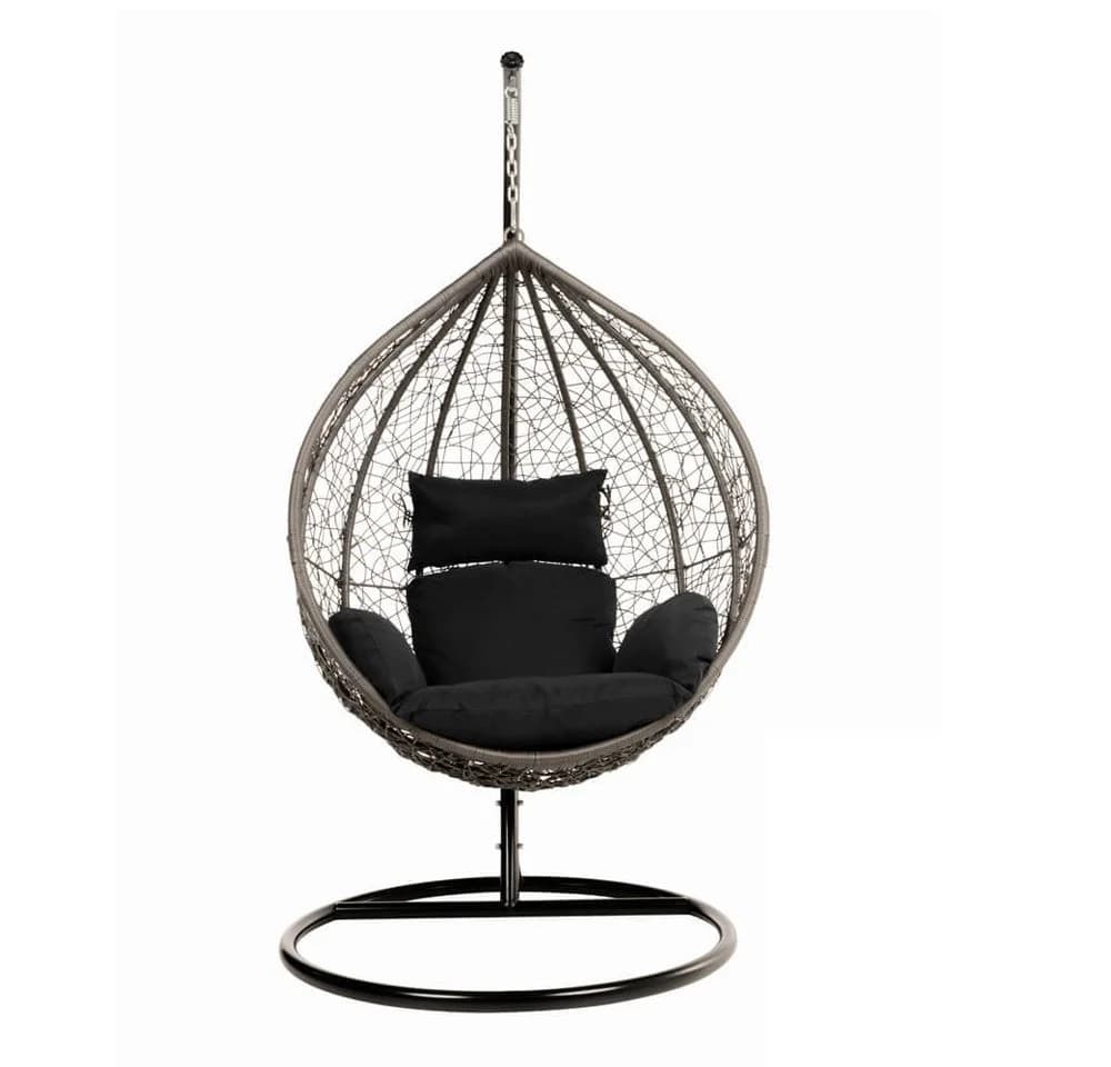 HOME DELUXE Hängesessel CIELO Polyrattan Outdoor Schwebeliege - Bild 2