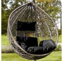 HOME DELUXE Hängesessel CIELO Polyrattan Outdoor Schwebeliege Bild 3