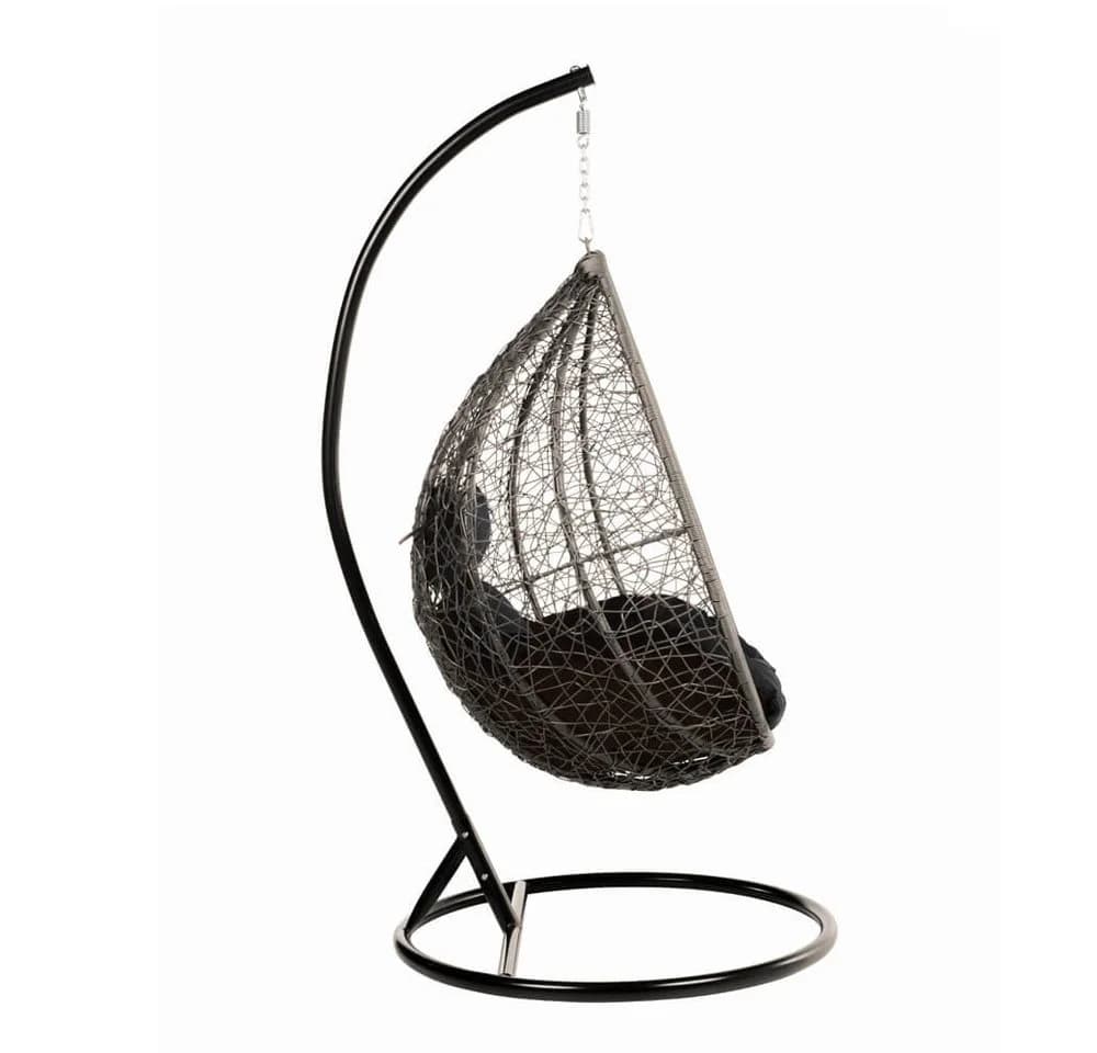 HOME DELUXE Hängesessel CIELO Polyrattan Outdoor Schwebeliege - Bild 5