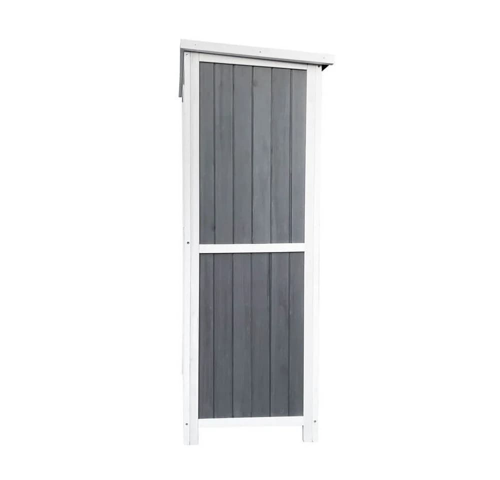 HOME DELUXE Gartenschrank YANA Tannenholz Zwei-Farben-Design - Bild 5