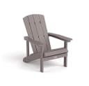 HOME DELUXE Gartenstuhl FAREA Adirondack Grau mit Hocker Bild 3