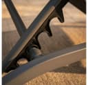 HOME DELUXE Gartenliege NAILEA DELUXE Anthrazit mit Rollen Bild 5