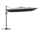 HOME DELUXE LED-Sonnenschirm DIARO Dunkelgrau mit Schirmständer Bild 5