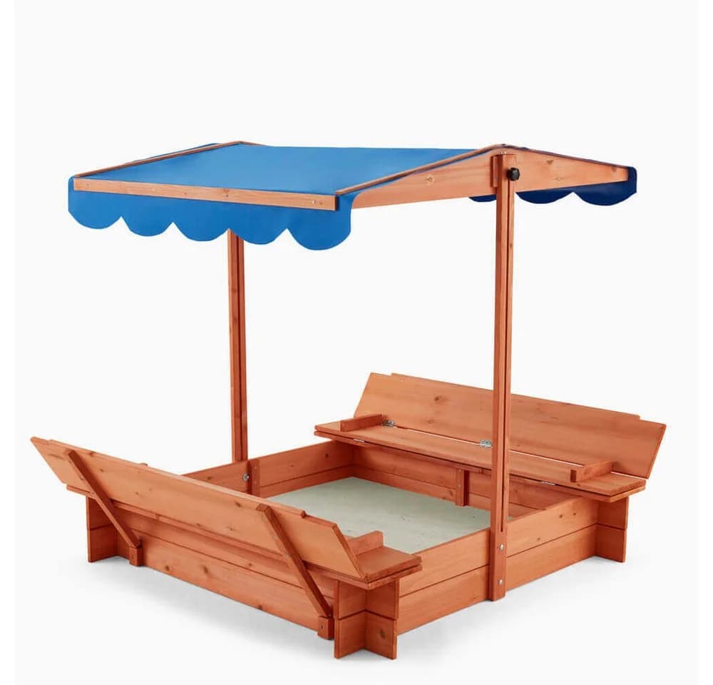 HOME DELUXE Sandkasten BUDDELKISTE mit Sonnensegel - Bild 2