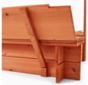 HOME DELUXE Sandkasten BUDDELKISTE mit Sonnensegel Bild 5