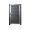 HOME DELUXE Gartentor WPC CALLATOR 180x90 cm Anthrazit Aluminiumrahmen Bild 2