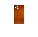 HOME DELUXE Sichtschutzelement BUTTERFLY Rostoptik Bild 5