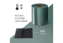 Midori Sichtschutzstreifen PVC Grün 35m Rolle Bild 1
