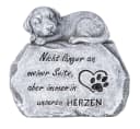 Liebevolle Grabfigur für Hund - Trauer und Gedenken Bild 2