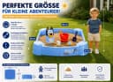 Little Tikes Sandkasten Bluey Beach Day mit Deckel und Zubehör Bild 5
