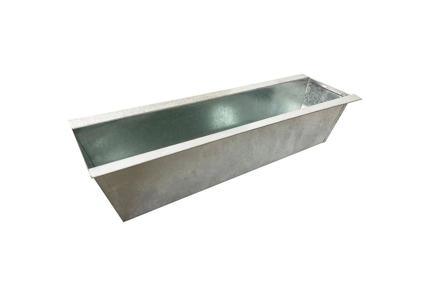 Hossi's Wholesale 4er Set Blumenkasten Zink Silber 38cm - Bild 3