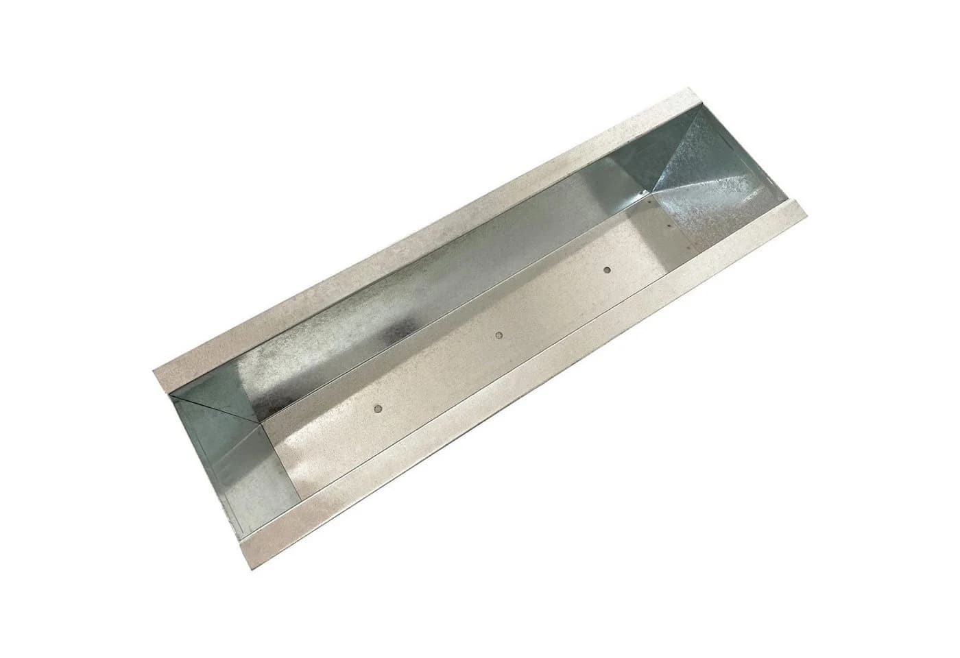 Hossi's Wholesale 4er Set Blumenkasten Zink Silber 38cm - Bild 4