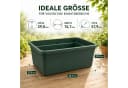 Hossi's Wholesale Pflanzkübel Grün mit Rollen Bild 5