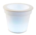 etc-shop Solar LED Blumenkübel weiß mit Leuchte Bild 5