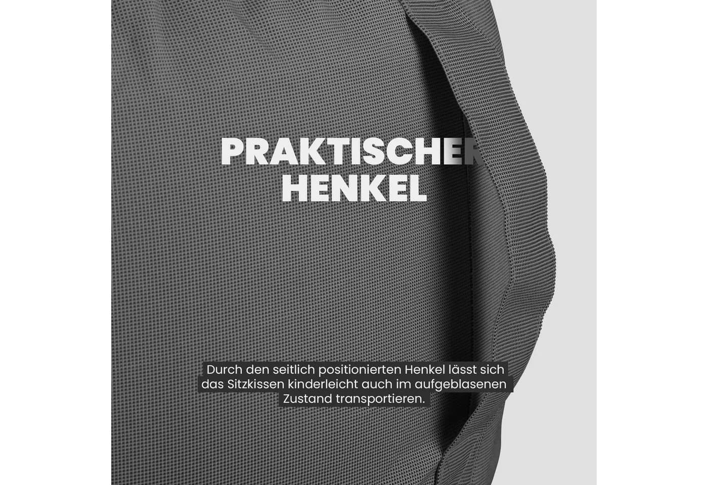 Bestlivings Bodenkissen Sitzpouf Outdoor Ø54cm, wasserabweisend, 100% Polyester - Bild 4