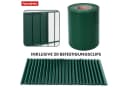 casa pura PVC-Sichtschutzstreifen für Gittermatten-Zäune Grün Bild 3