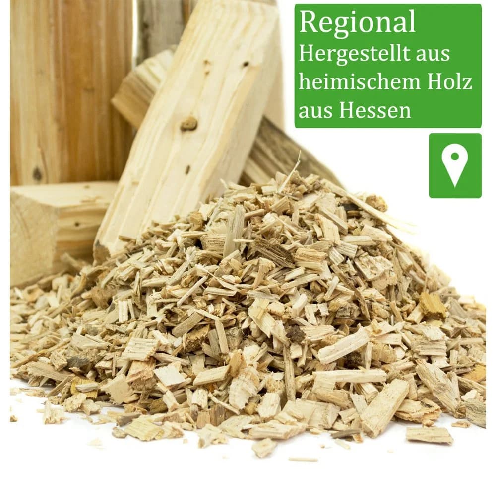 Flameup Hackschnitzel Kiefernholz 400 L für Ofen & Garten - Bild 3