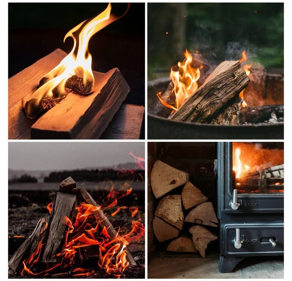 Flameup Kaminholz Eiche 25cm Ofenfertig 10kg - Bild 5