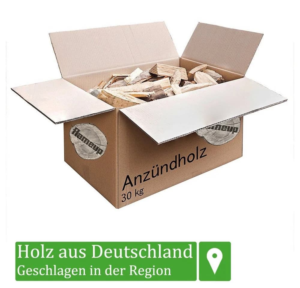 Flameup Kaminholz Buche 30 kg - Bild 2